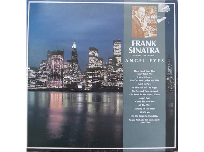 Frank Sinatra ‎– Legendary Concerts Vol. 3 - Angel Eyes