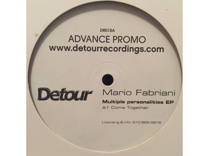 Mario Fabriani – Multiple Personalities EP