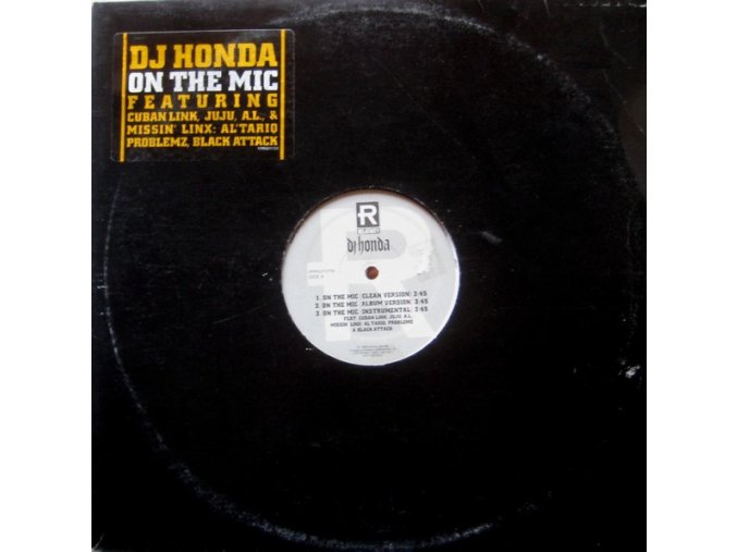 DJ Honda ‎– On The Mic