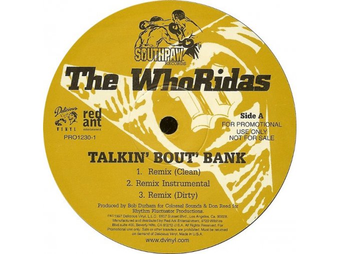 The Whoridas – Talkin' Bout' Bank / Taxin'