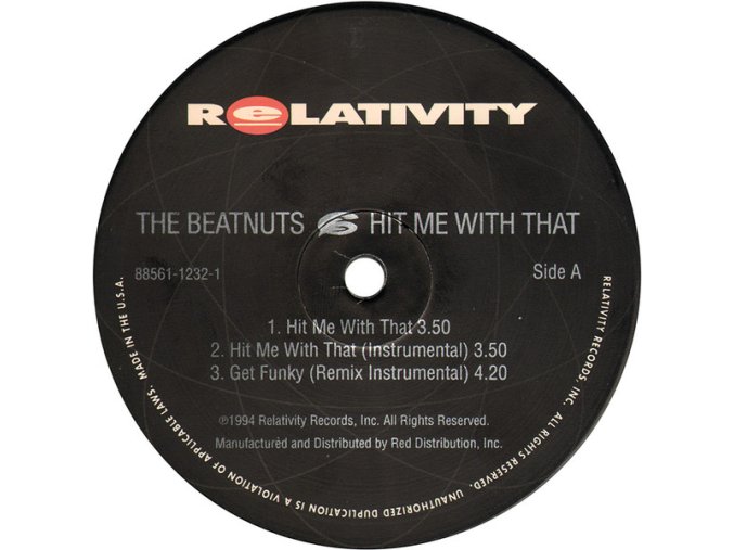 The Beatnuts ‎– Hit Me With That / Get Funky