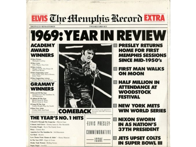 Elvis Presley ‎– The Memphis Record