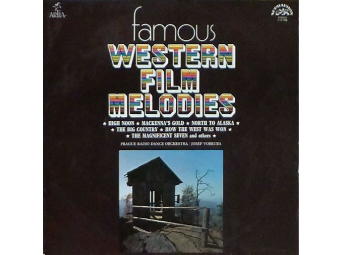 Prague Radio Dance Orchestra / Josef Vobruba ‎– Famous Western Film Melodies