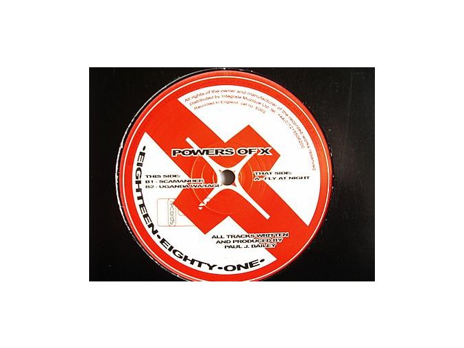 Paul Bailey ‎– Powers Of X