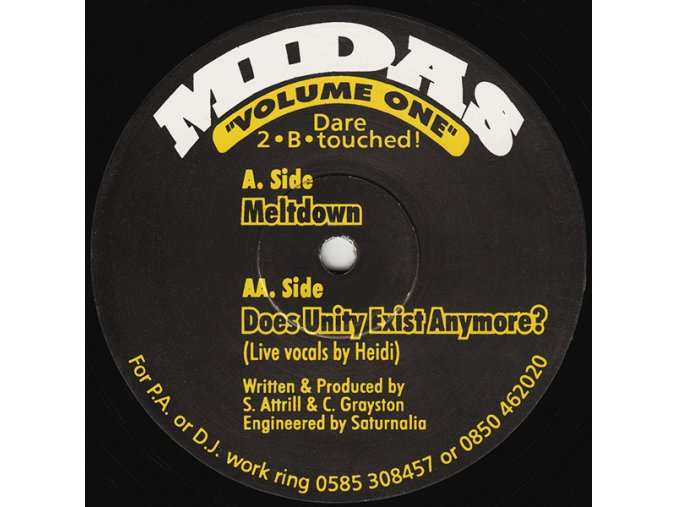 Midas ‎– Midas Volume One