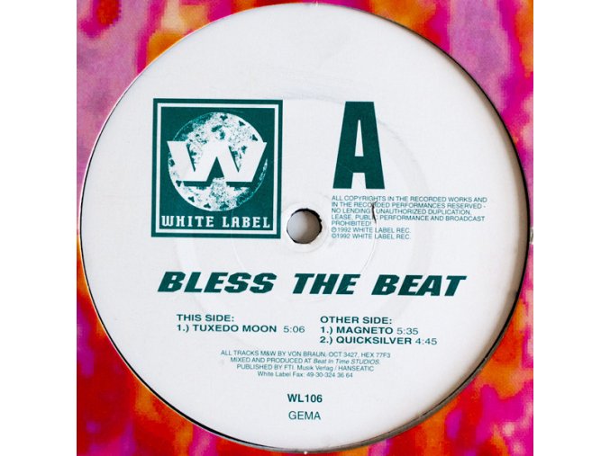 Bless The Beat – Tuxedo Moon