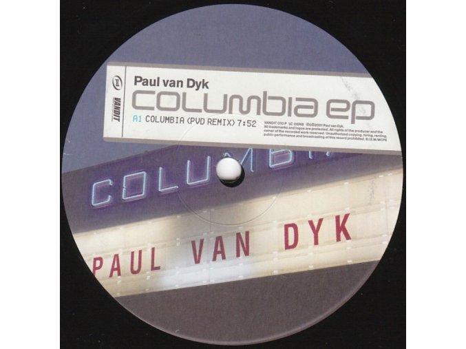 Paul van Dyk – Columbia EP