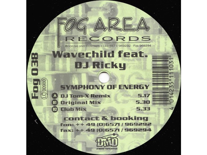 Wavechild Feat. DJ Ricky – Symphony Of Energy