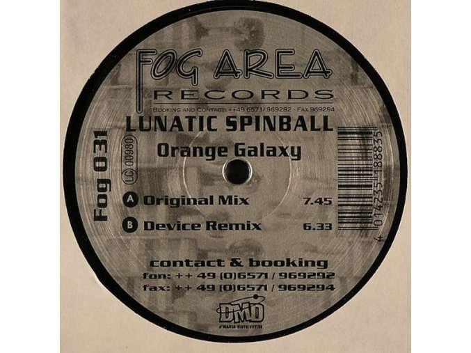 Lunatic Spinball – Orange Galaxy