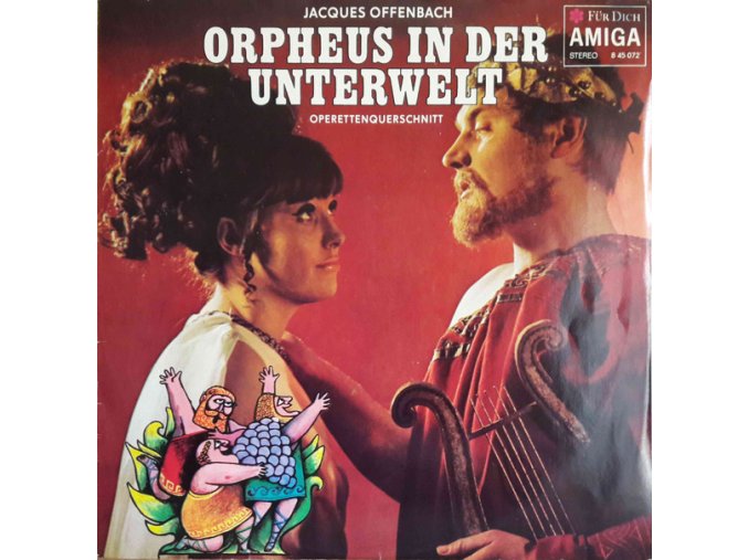 Jacques Offenbach ‎– Orpheus In Der Unterwelt (Operettenquerschnitt)