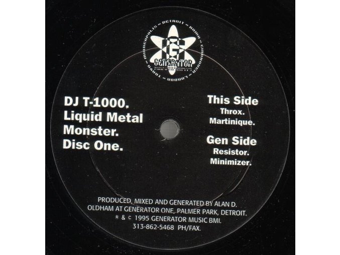 DJ T-1000 ‎– Liquid Metal Monster