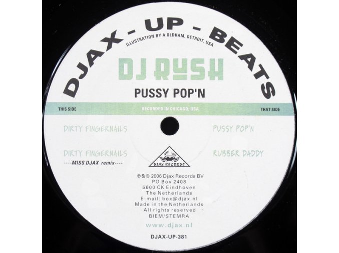 DJ Rush ‎– Pussy Pop'n