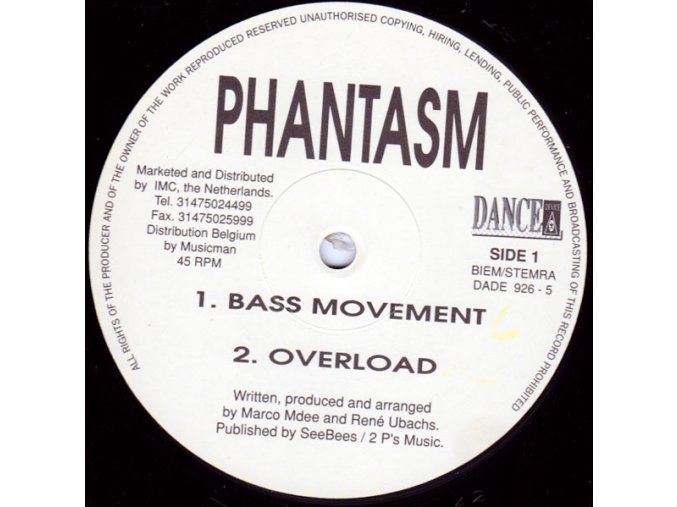 Phantasm – Bass Movement