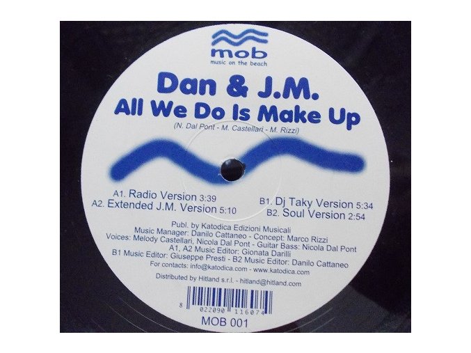 Dan & J.M. ‎– All We Do Is Make Up