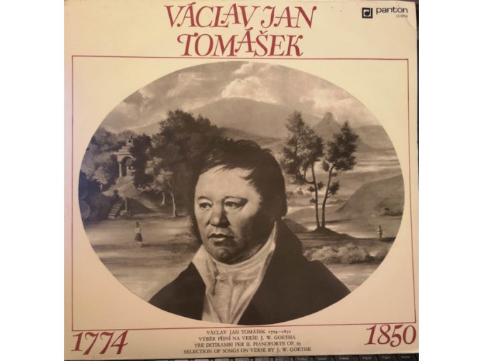 Václav Jan Tomášek ‎– Vyber Pisni Na Verse J. W. Goetha - Tre Ditirambi Per Il Pianofrte Op. 65 - Selection Of Songs On Verse By J. W. Goethe