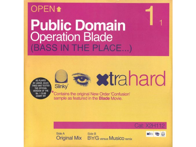 Public Domain ‎– Operation Blade (Bass In The Place...)