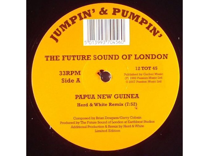 The Future Sound Of London ‎– Papua New Guinea (Herd & White Remix)