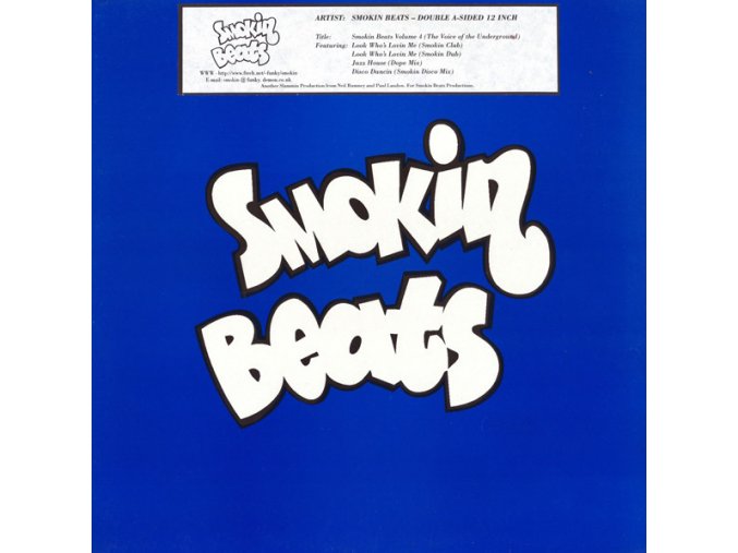 Smokin Beats ‎– Smokin Beats Volume 4 (The Voice Of The Underground)