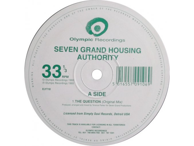 Seven Grand Housing Authority ‎– The Question