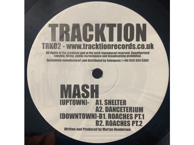 Mash ‎– Shelter / Danceterium / Roaches