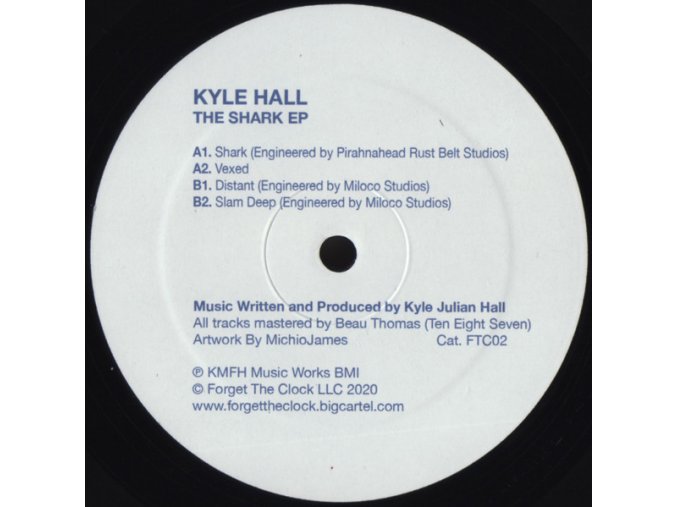 Kyle Hall ‎– The Shark EP