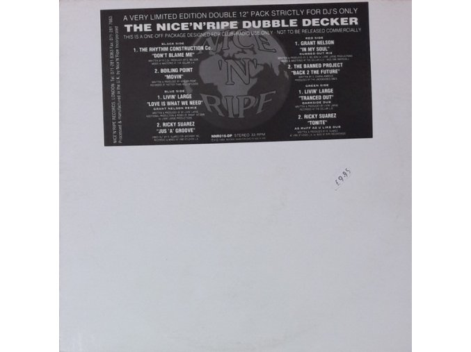 Various ‎– The Nice'N'Ripe Dubble Decker