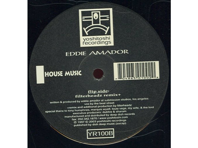 Eddie Amador ‎– House Music (Filterheadz Remix)