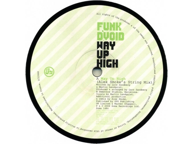 Funk D'Void ‎– Way Up High (Remixes)