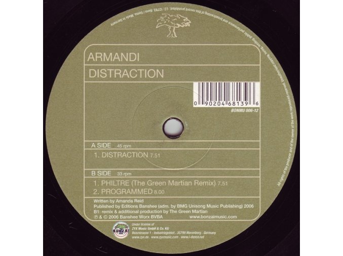 Armandi ‎– Distraction