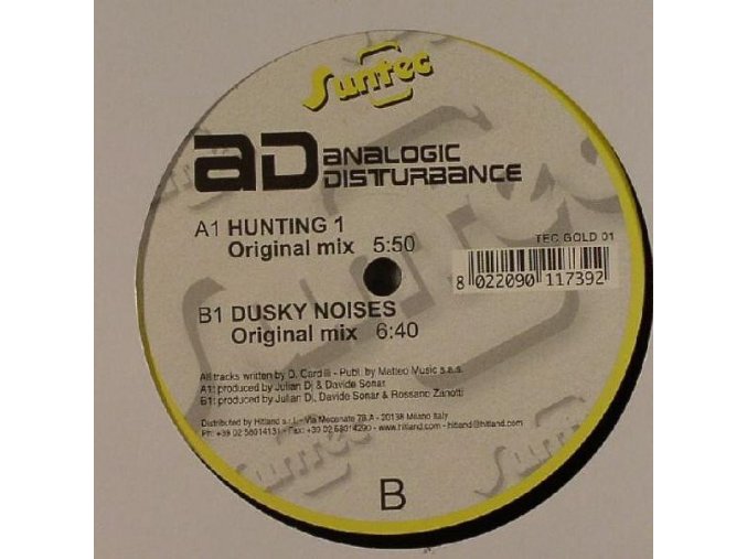 Analogic Disturbance ‎– Hunting 2 / Dusky Noises