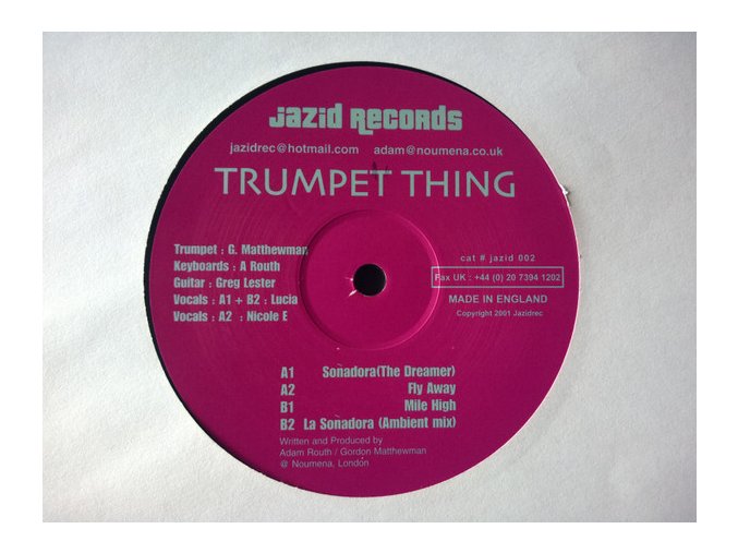 Trumpet Thing ‎– La Sonadora