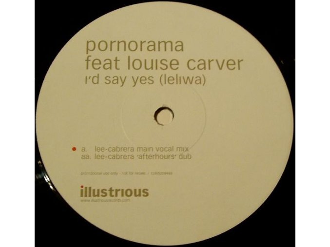 Pornorama ‎– I'd Say Yes (Leliwa)