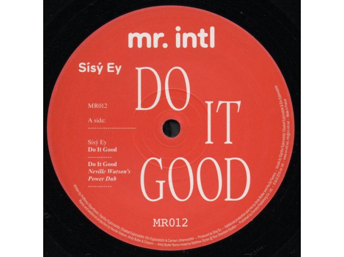 Sísý Ey ‎– Do It Good