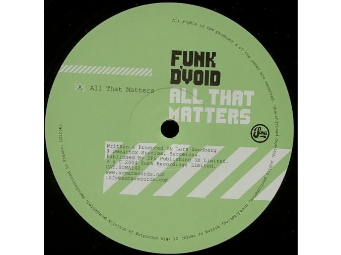 Funk D'Void ‎– All That Matters