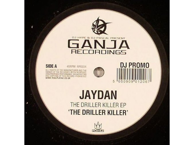 Jaydan ‎– The Driller Killer EP