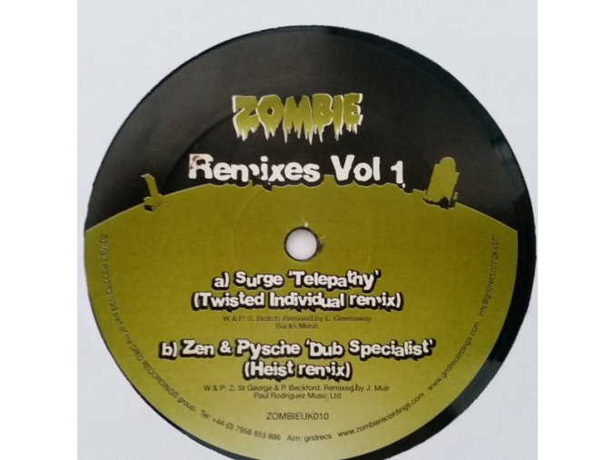 Surge / Zen & Psyche ‎– Telepathy / Dub Specialist (Remixes)