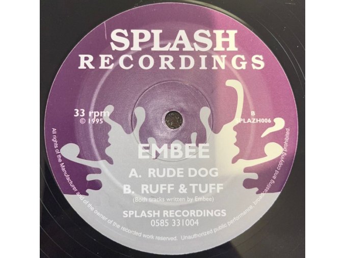 Embee ‎– Rude Dog / Ruff & Tuff