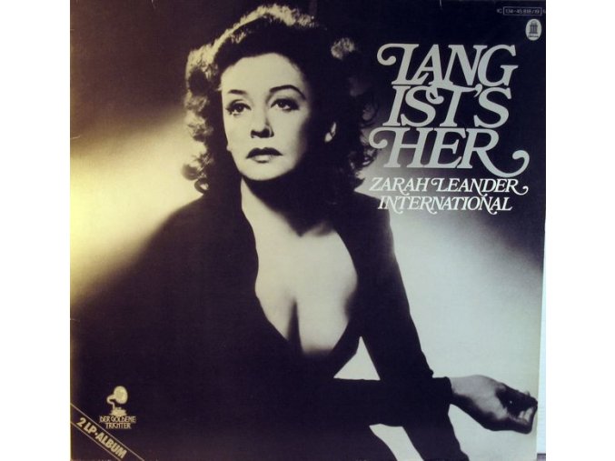 Zarah Leander ‎– Lang Ist's Her - Zarah Leander International