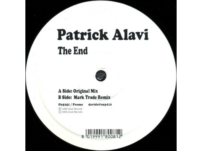Patrick Alavi ‎– The End