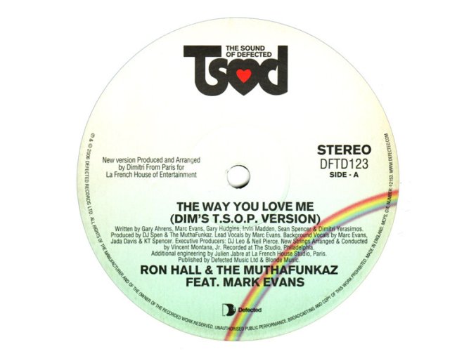 Ron Hall & The MuthaFunkaz Featuring Mark Evans ‎– The Way You Love Me