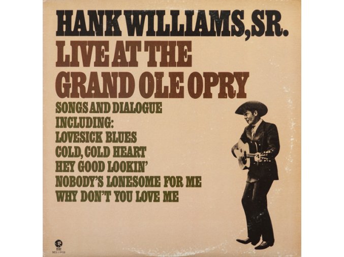 Hank Williams ‎– Live At The Grand Ole Opry