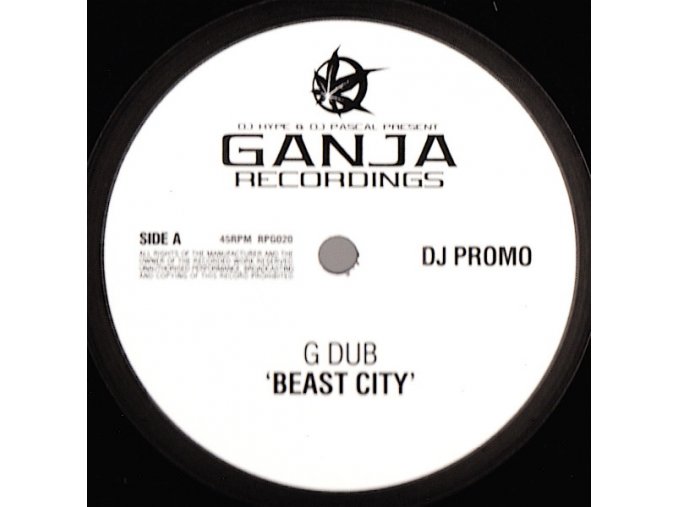 G Dub ‎– Beast City EP