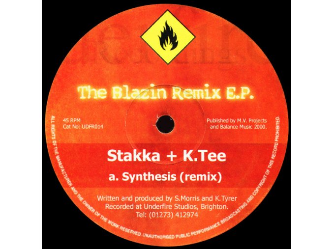 Various ‎– The Blazin Remix E.P.
