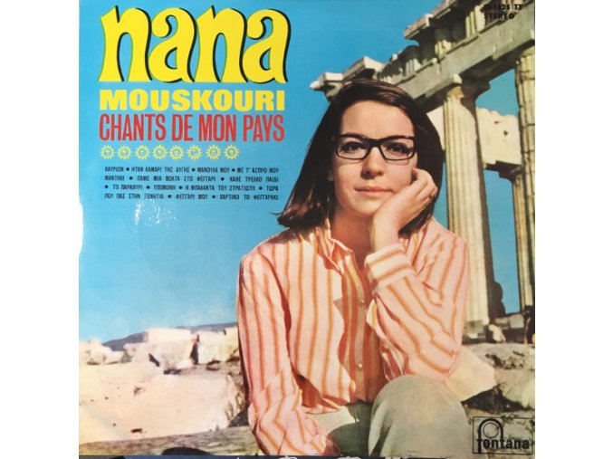 Nana Mouskouri ‎– Chants De Mon Pays