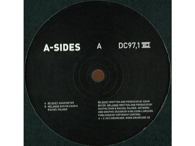 Adam Beyer / Dustin Zahn & Rachel Palmer ‎– A-Sides