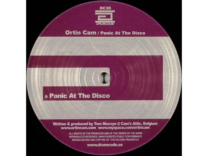 Ortin Cam ‎– Panic At The Disco
