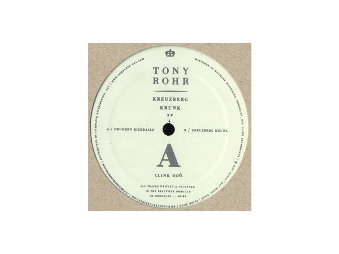 Tony Rohr ‎– Kreuzberg Krunk EP