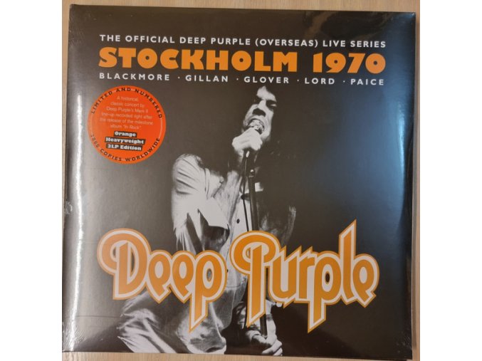 Deep Purple ‎– Live In Stockholm 1970