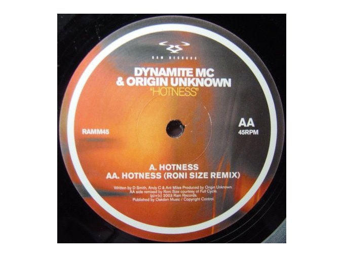 Dynamite MC & Origin Unknown ‎– Hotness