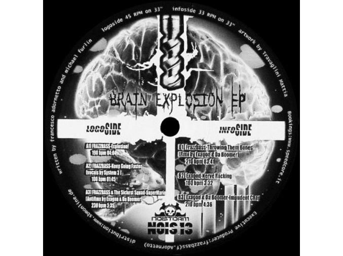 Frazzbass Vs Exagon ‎– Brain Explosion EP